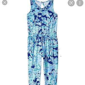 NWT Girls XL Lilly Pulitzer Jumpsuit
